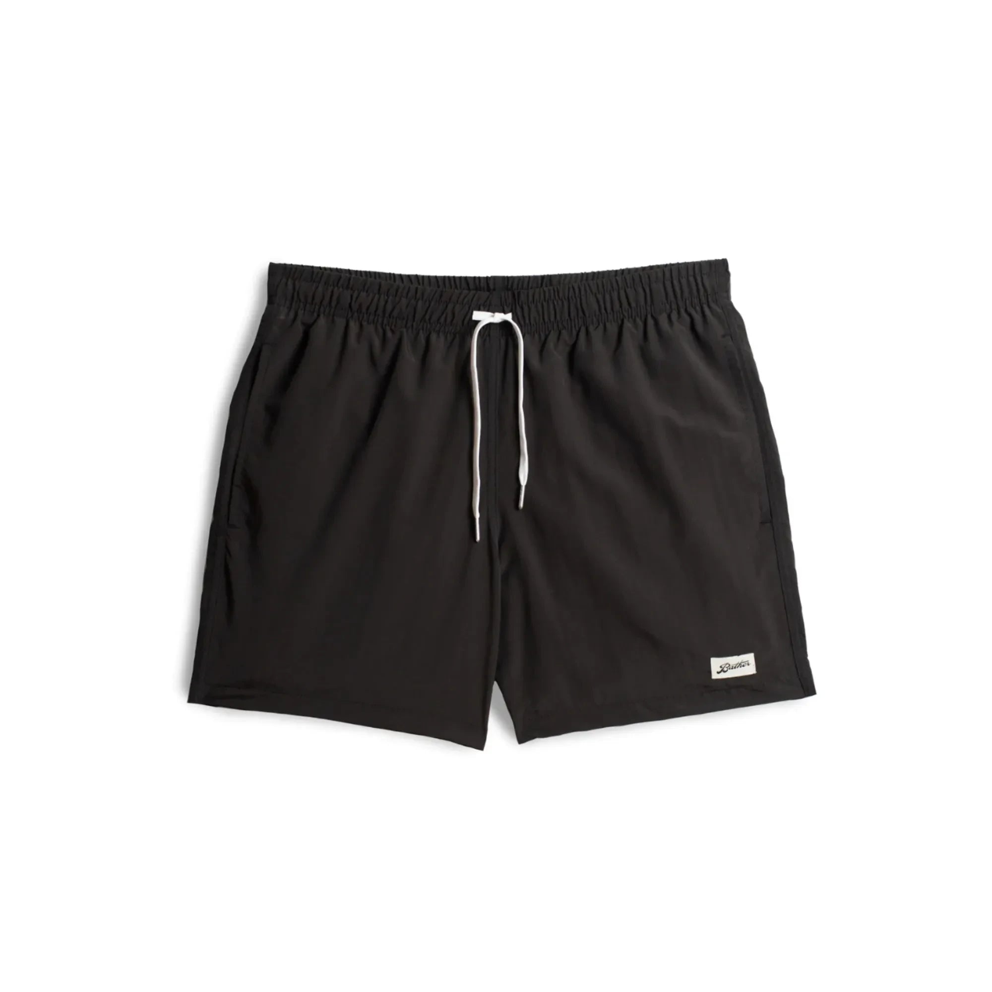 Bather - Plain Recycled Swim Shorts | Black