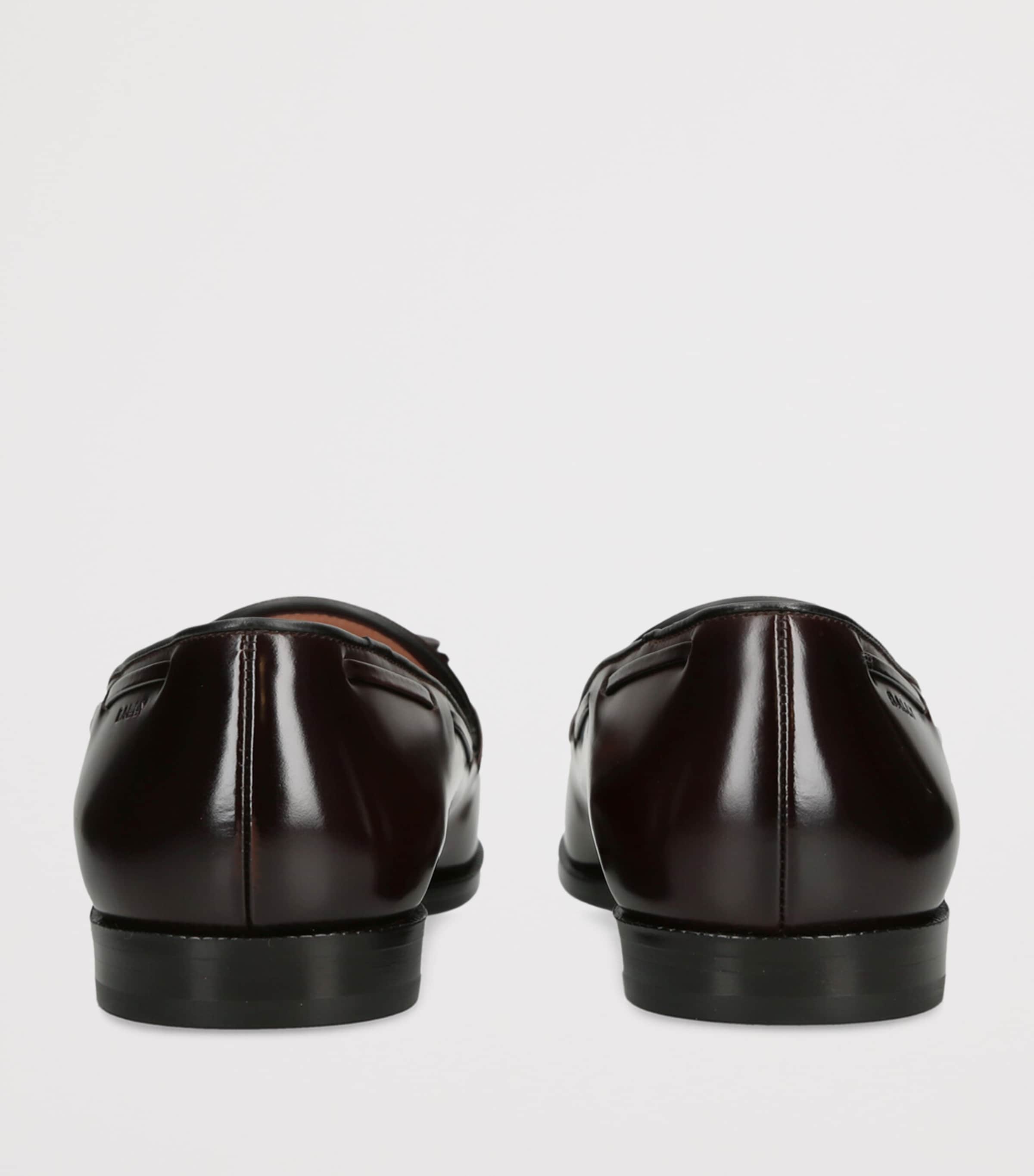 Bally Brown Leather Ethon Loafers