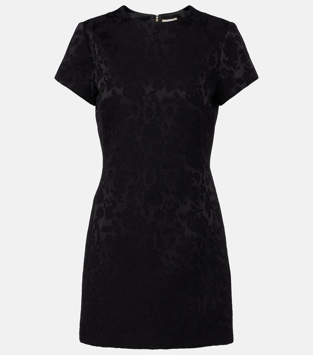 Saint Laurent - Devoré floral cotton-blend minidress