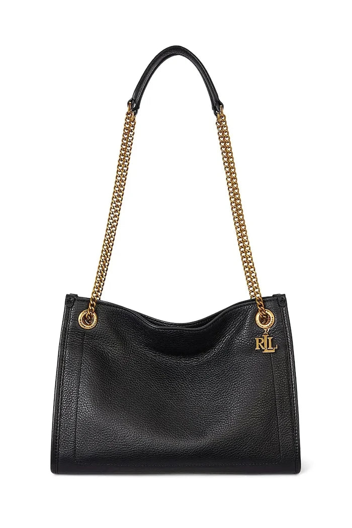 Кожена чанта Lauren Ralph Lauren