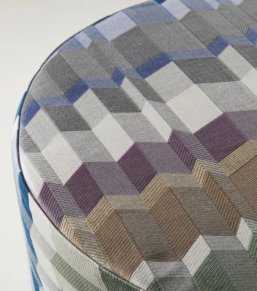 Missoni - Positano cotton-blend pouf
