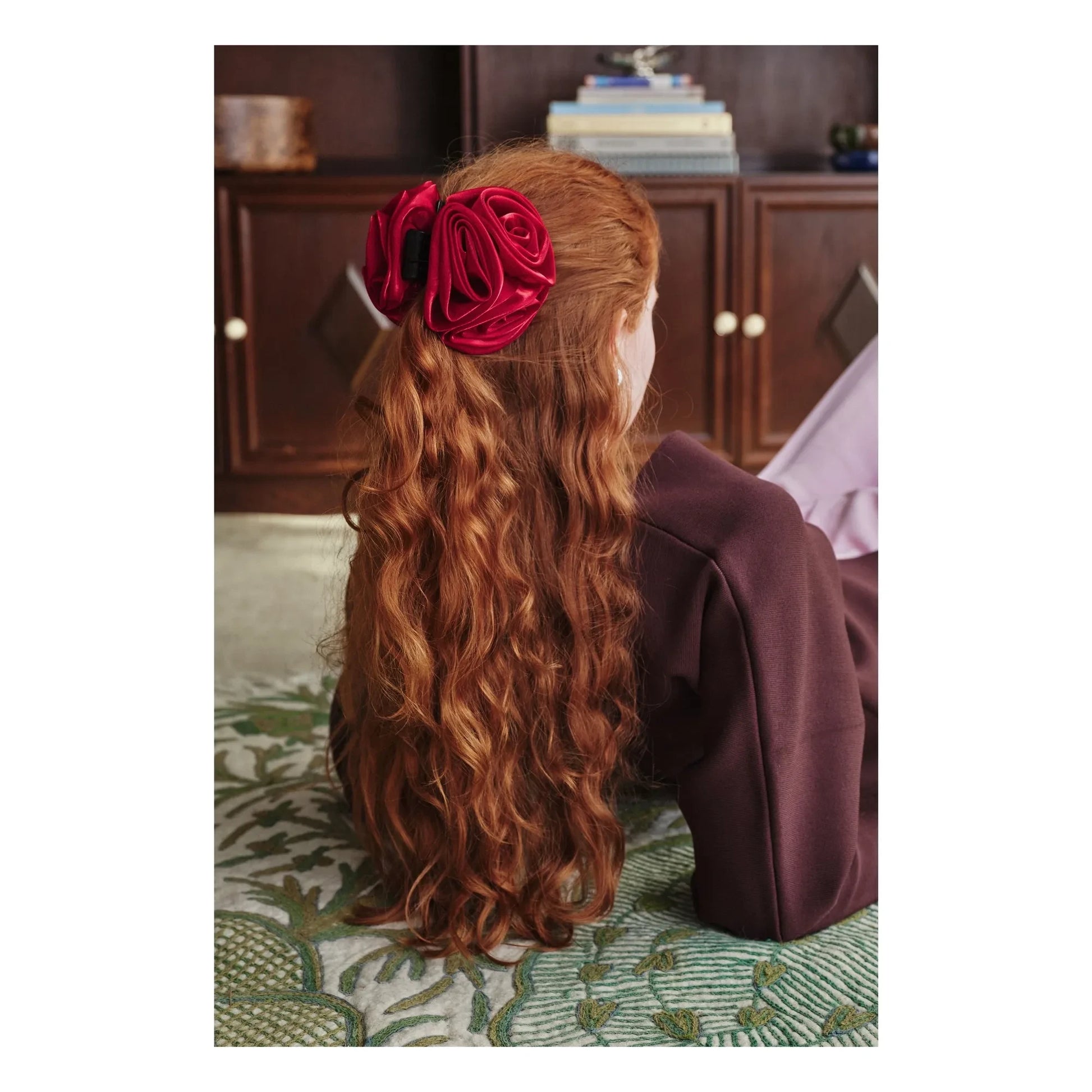 Becksöndergaard - Flower Organza clip | Red
