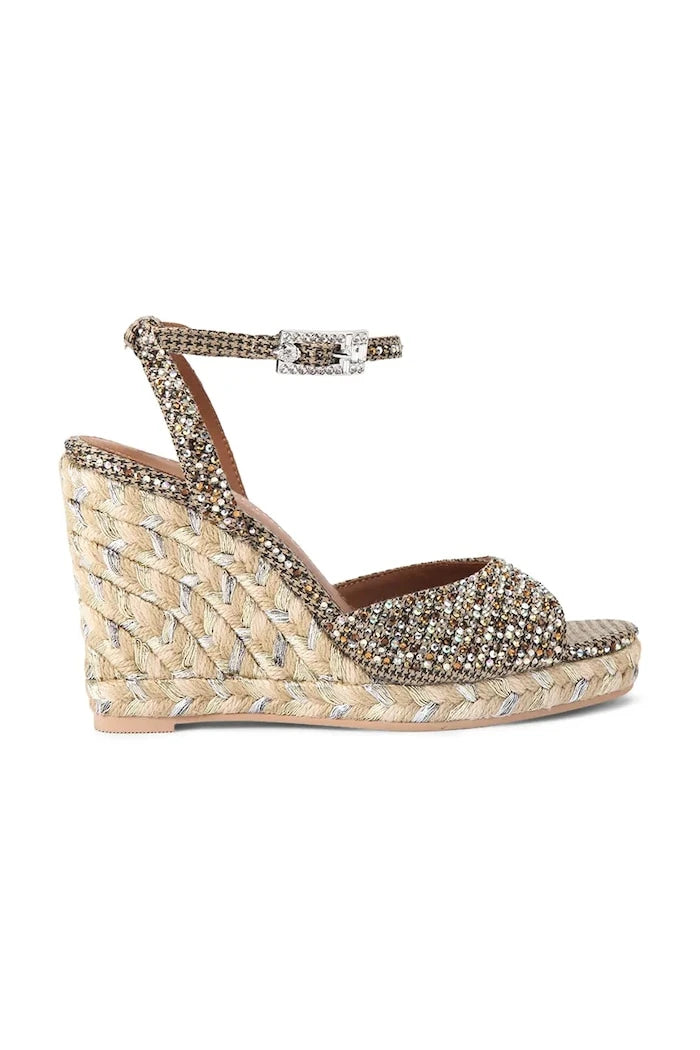 Kurt Geiger London Espadrille Dolgu Topuklu Sandalet