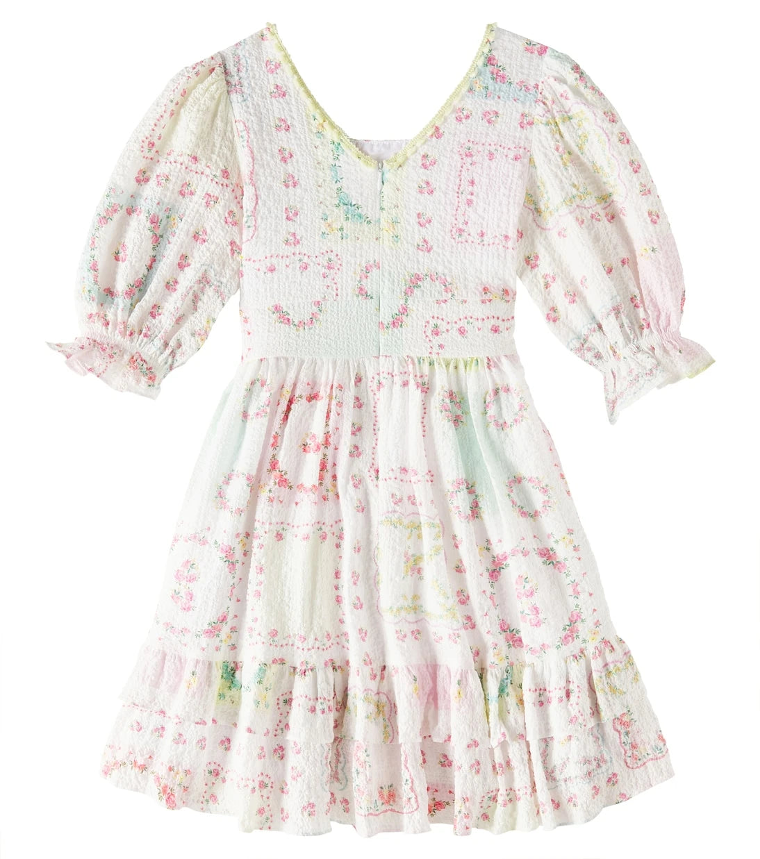 Patachou - Botanical Liberty floral cotton dress