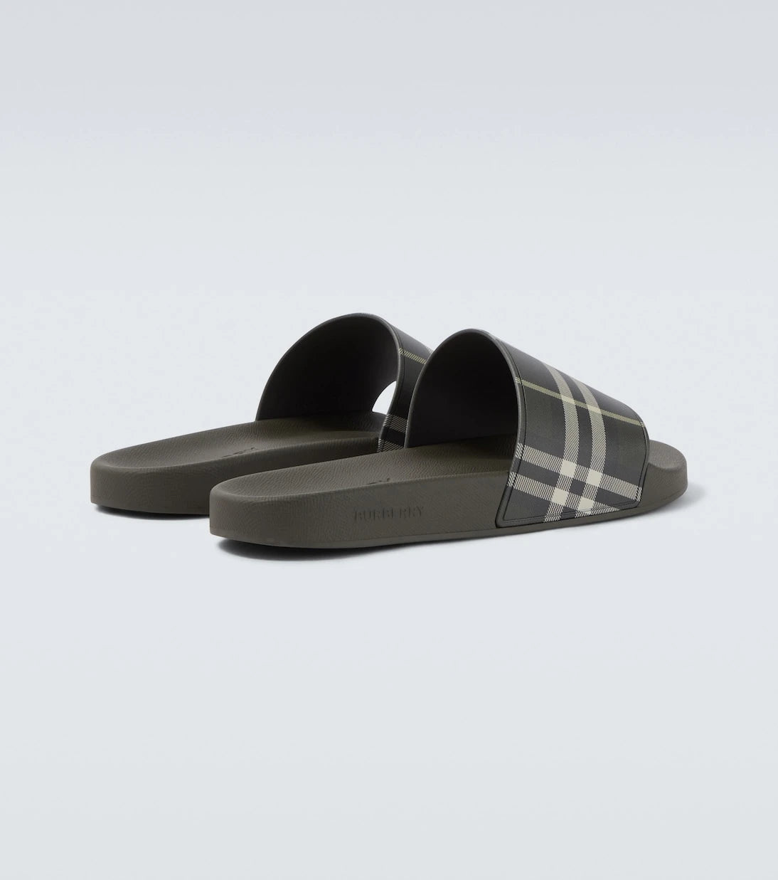 Burberry - Burberry Check slides