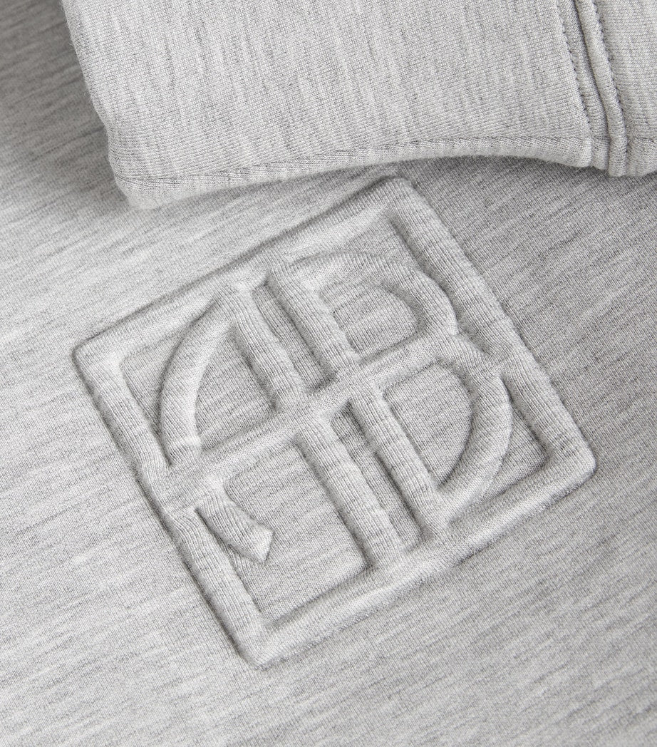 Grey Heather Zip-Up Hoodie