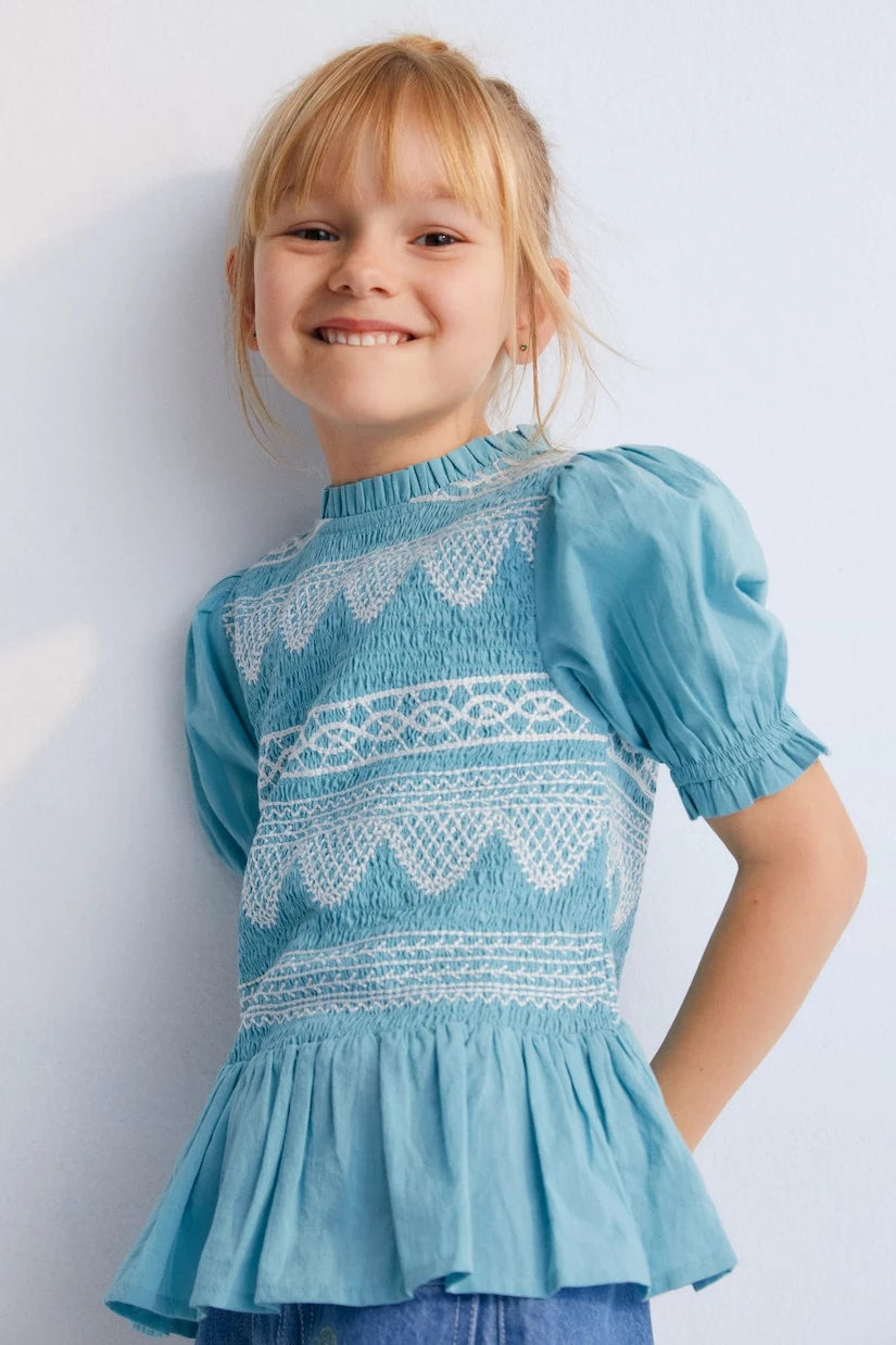 The New Society - Tinos cotton blouse