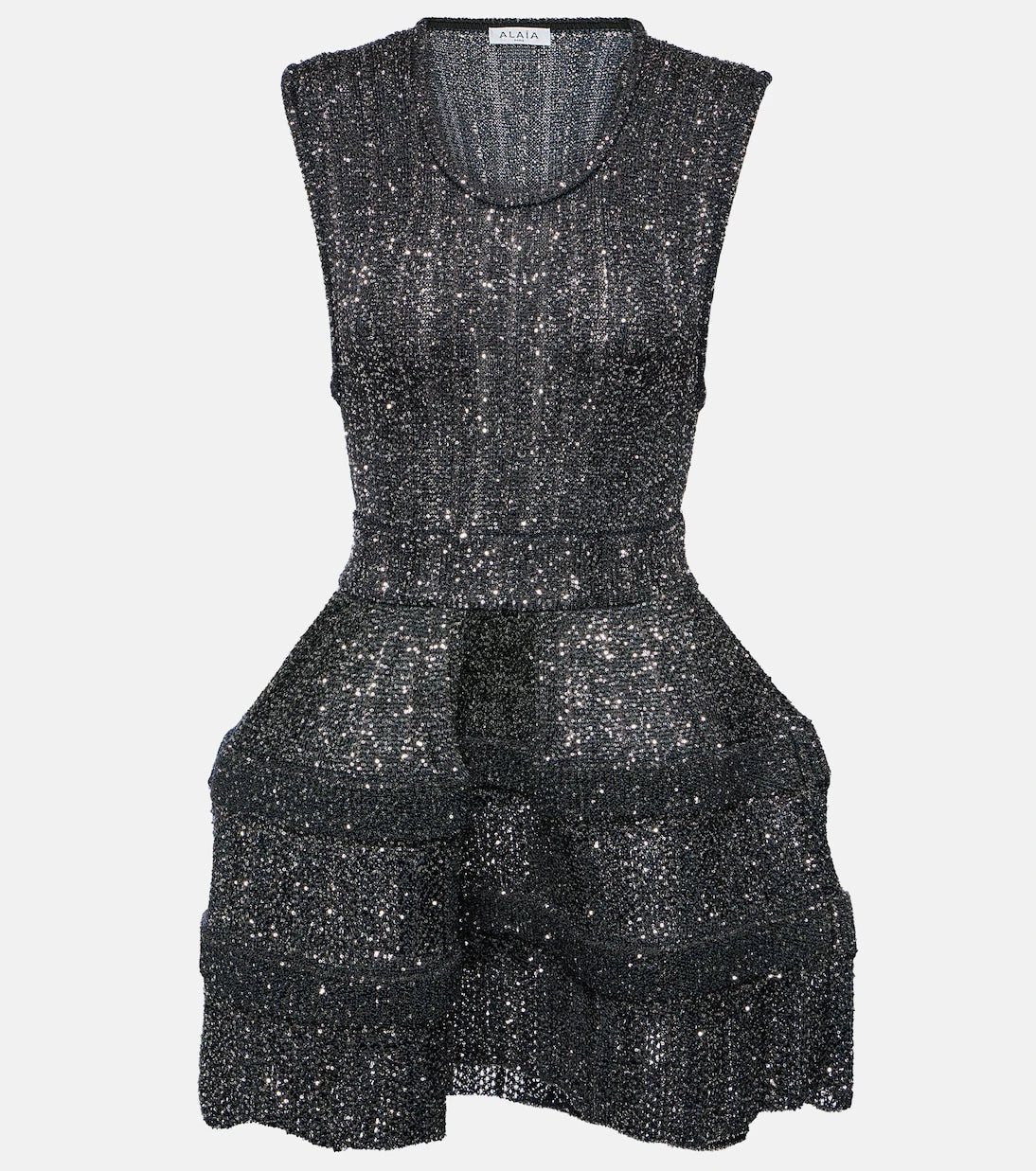 Alaïa - Sequined minidress