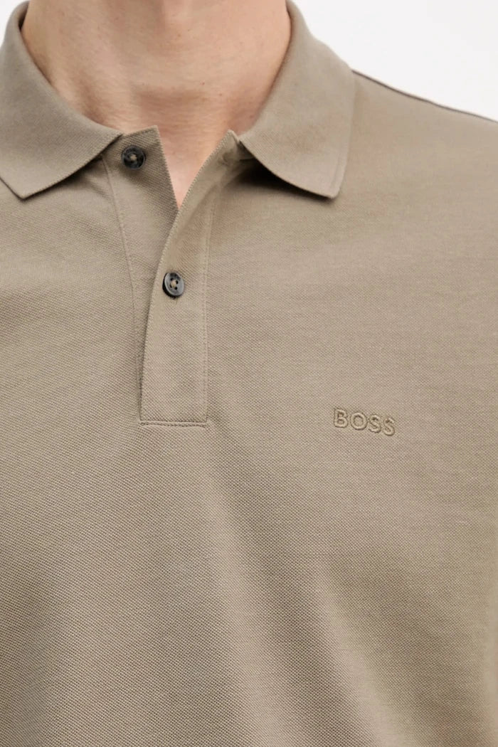 BOSS Pallas Pamuklu Polo Yaka Tişört