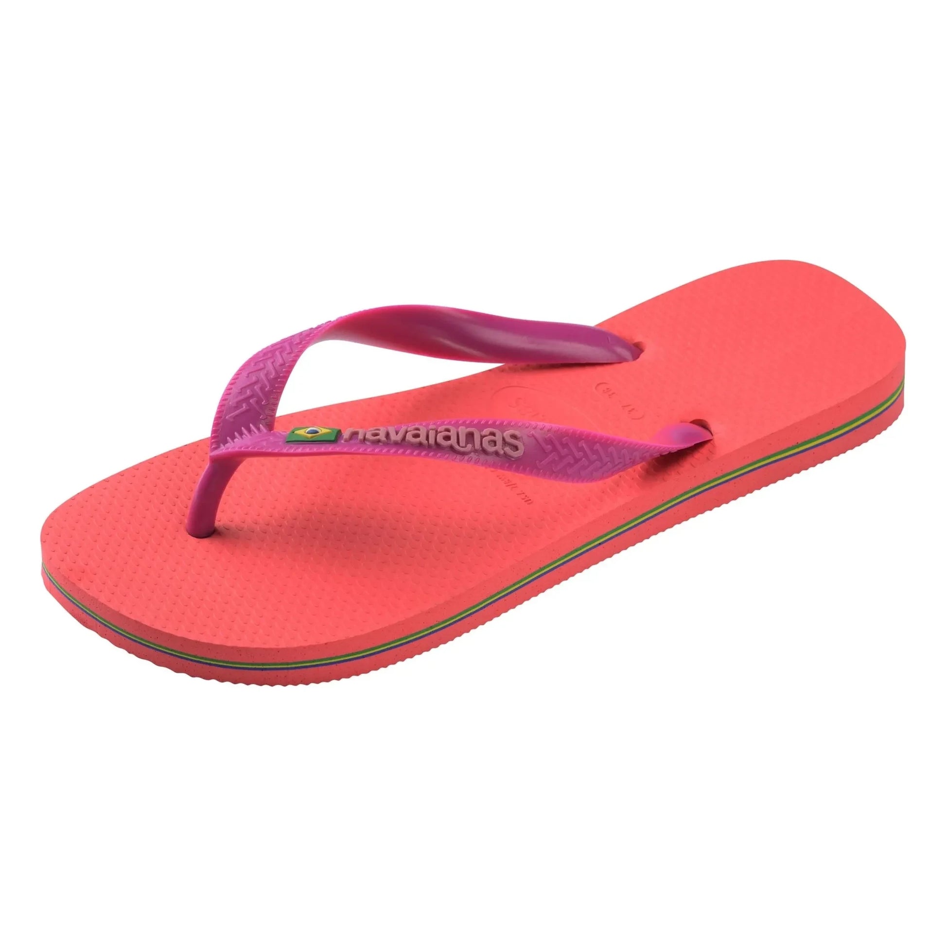 Havaianas - Brasil Logo flip-flops | Coral