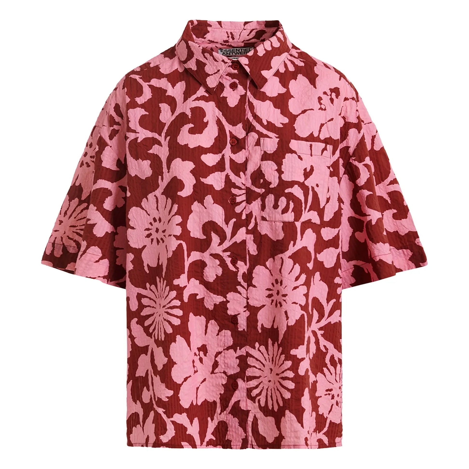 Essentiel Antwerp - Jommy Cotton shirt | Pink