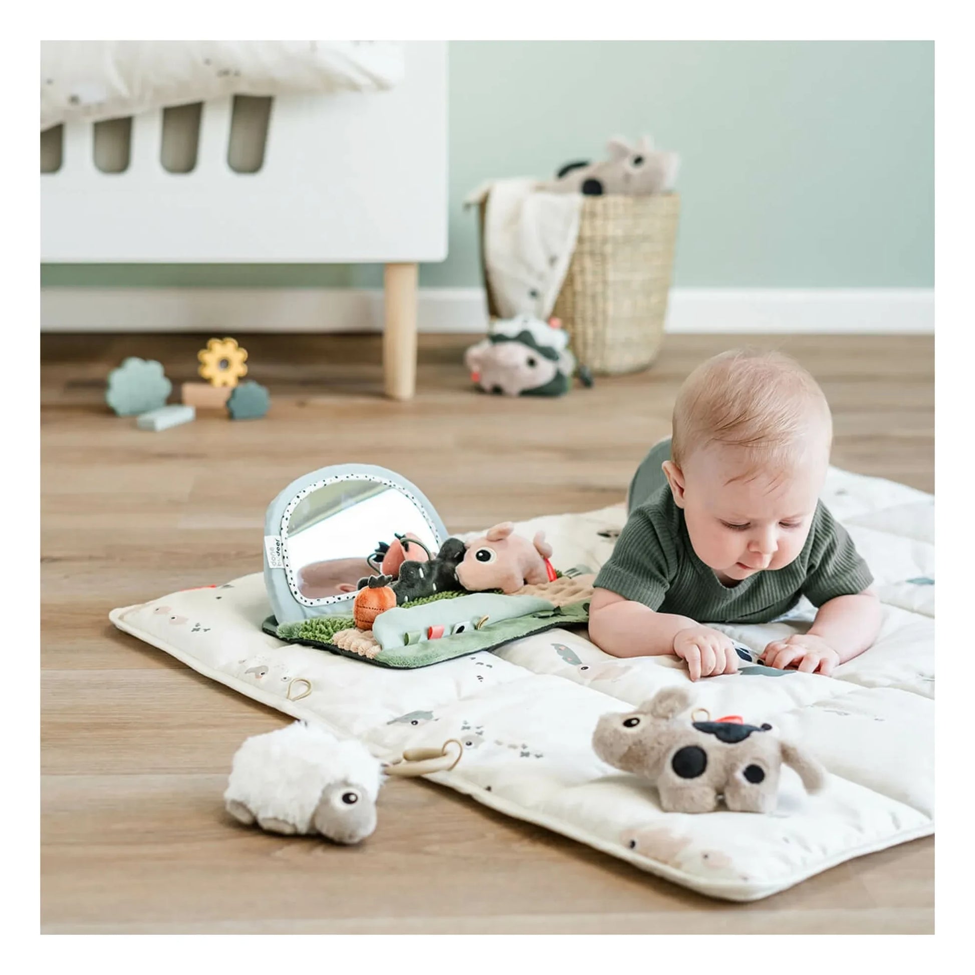 Done by deer - Tiny Farm playmat | Sand