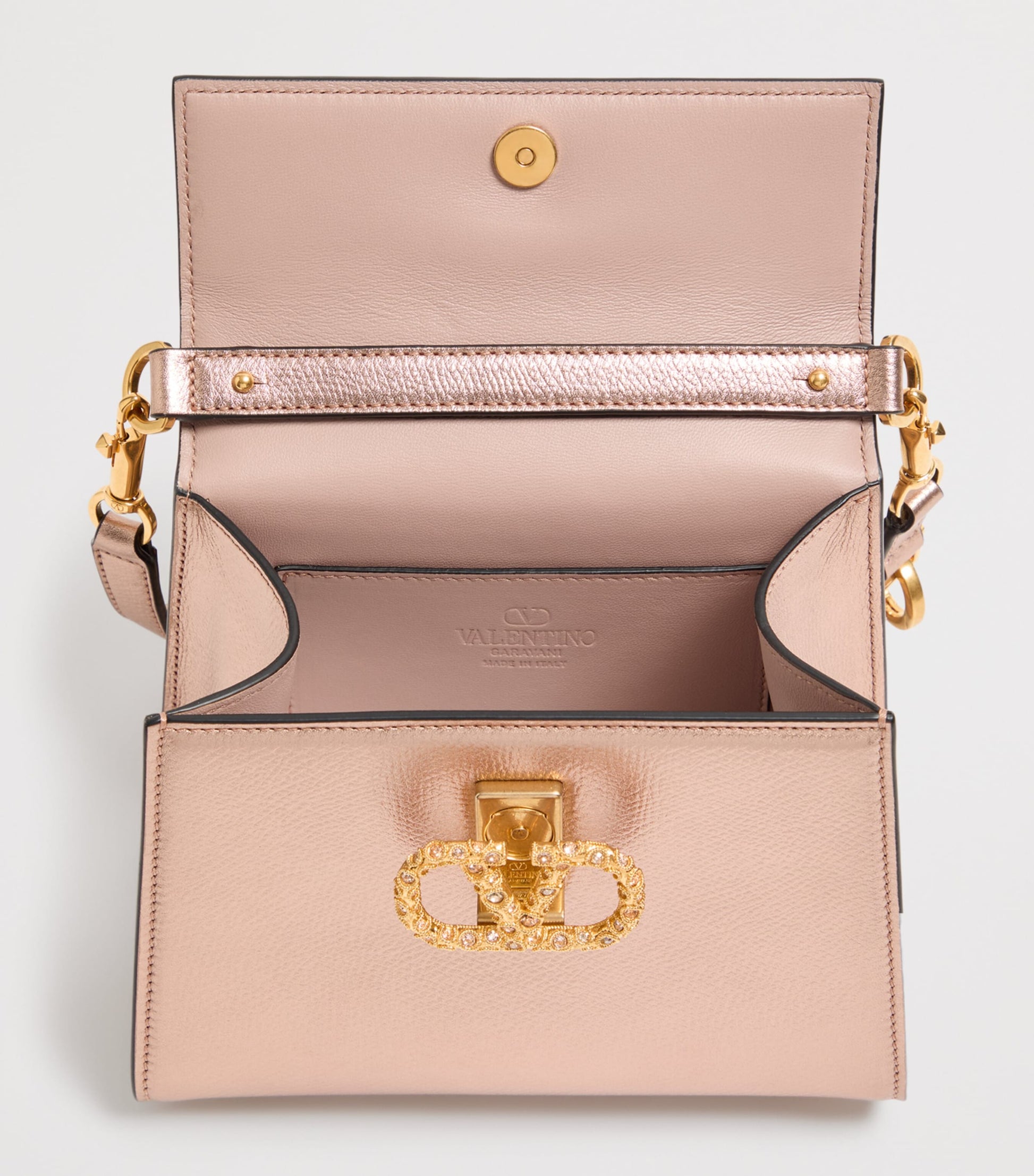 Mini Leather VSLING Top-Handle Bag