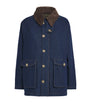Sandro Paris Blue Denim Chore Jacket