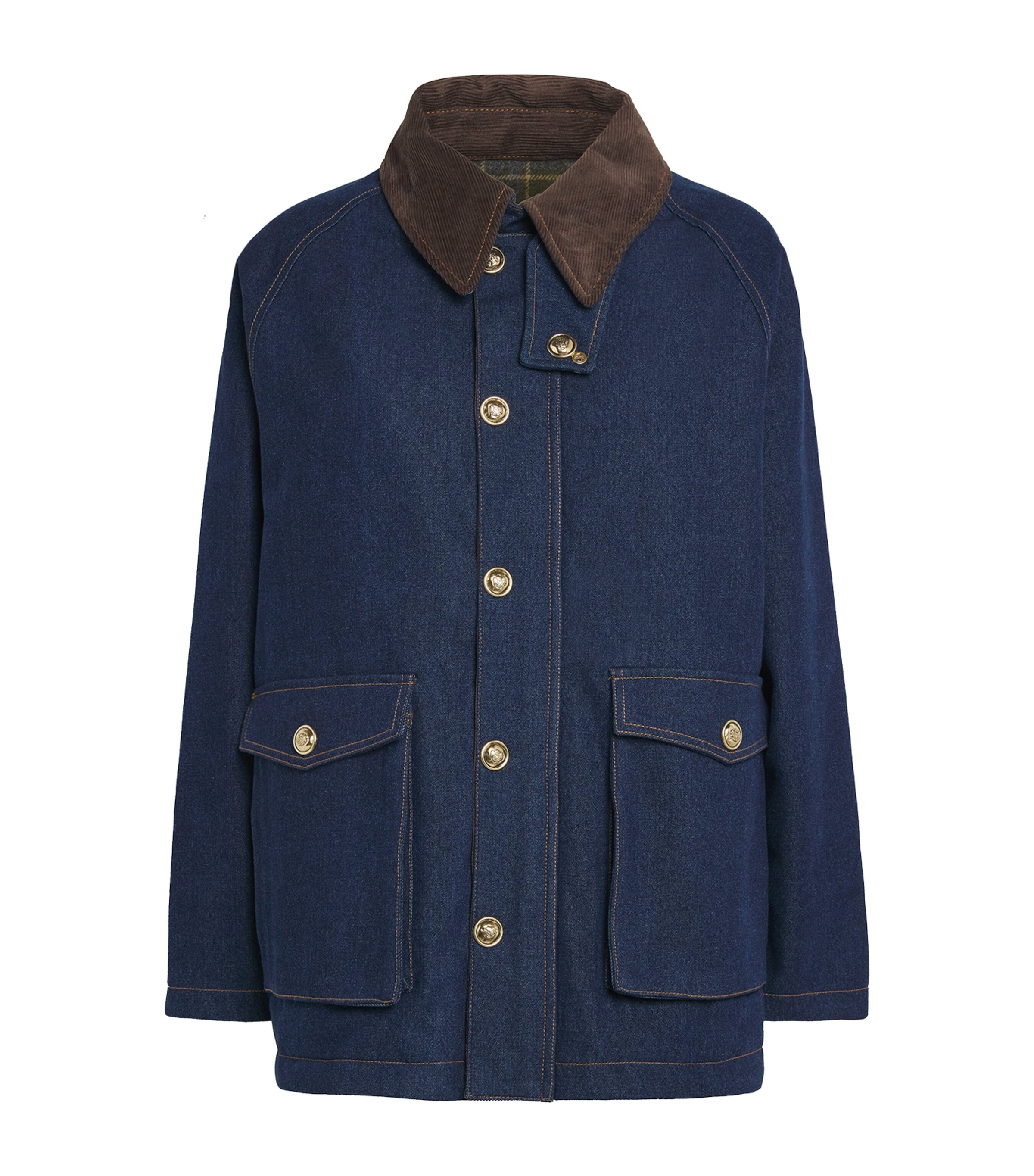 Sandro Paris Blue Denim Chore Jacket