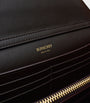 Burberry Check Chain Wallet SAND