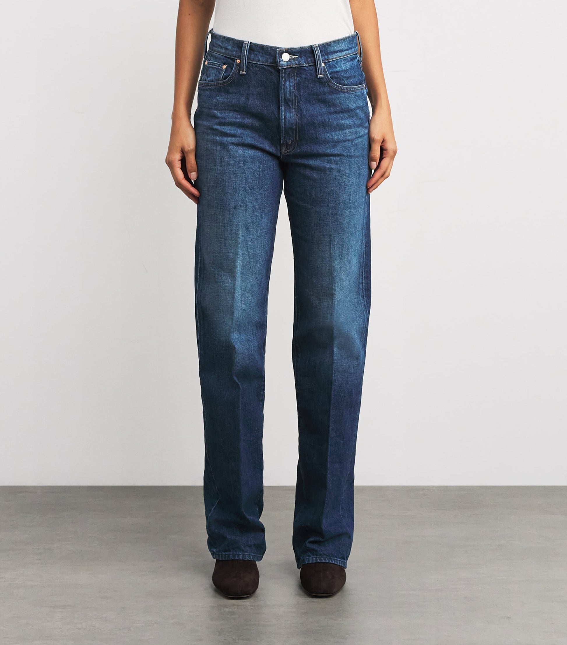 Blue The Rambler Zip Heel Jeans