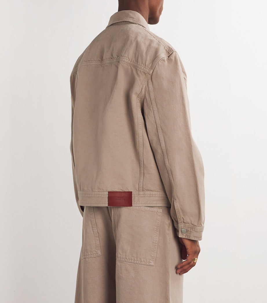Studio Nicholson Beige Petar Denim Jacket