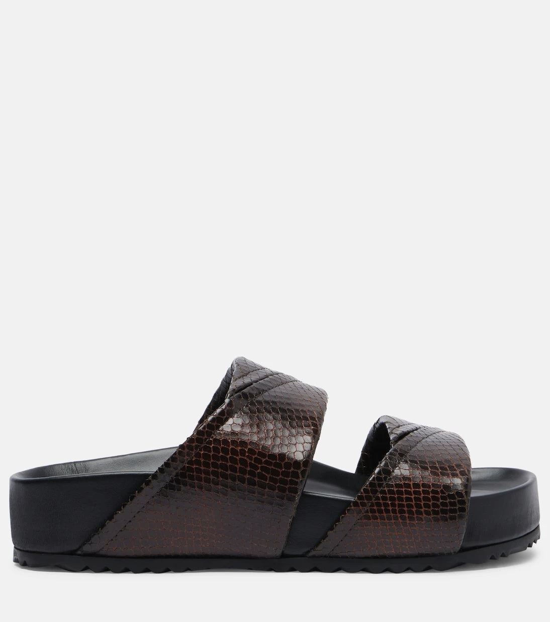 Dries Van Noten - Leather platform sandals