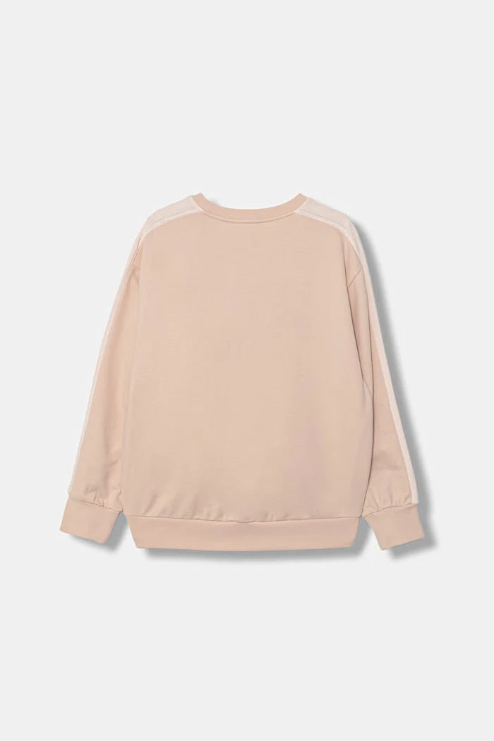 Elisabetta Franchi çocuk pamuklu sweatshirt