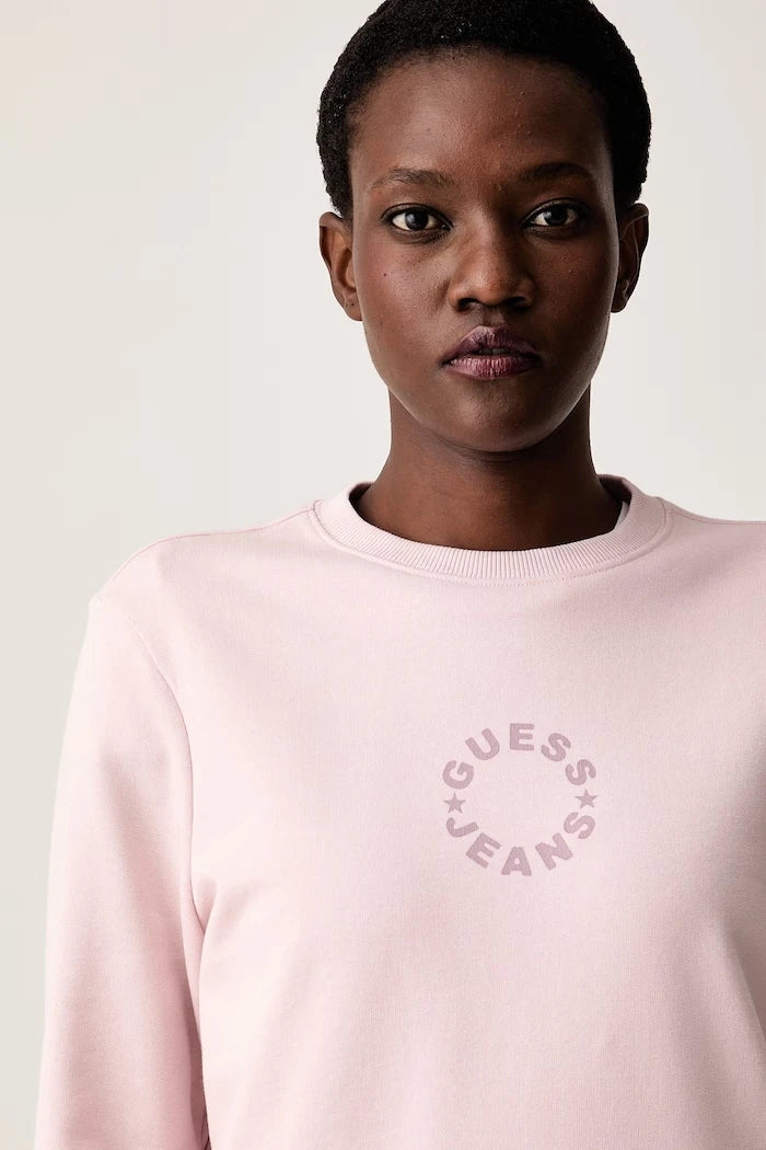 Guess Jeans kadın pamuklu sweatshirt