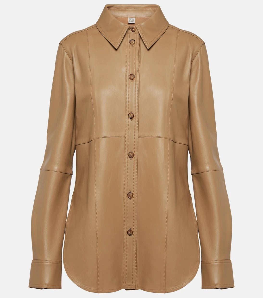 Toteme - Leather shirt