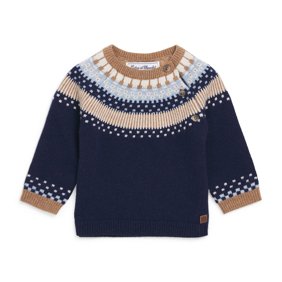 Wool Fair Isle Sweater (3 Months-4 Years)