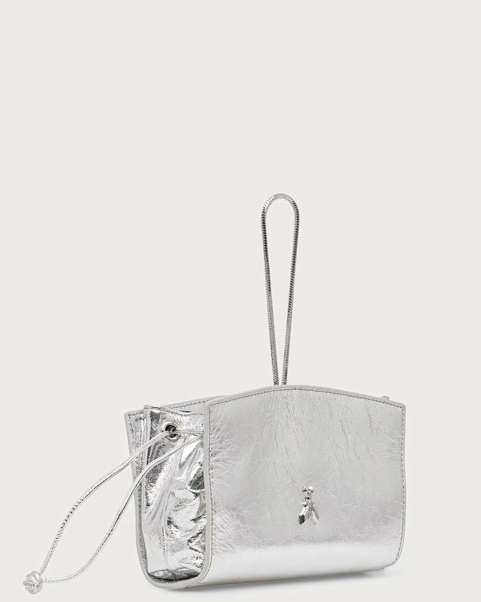 Patrizia Pepe kadın deri clutch