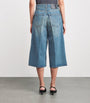 Haikure Blue Denim Belle Long Shorts