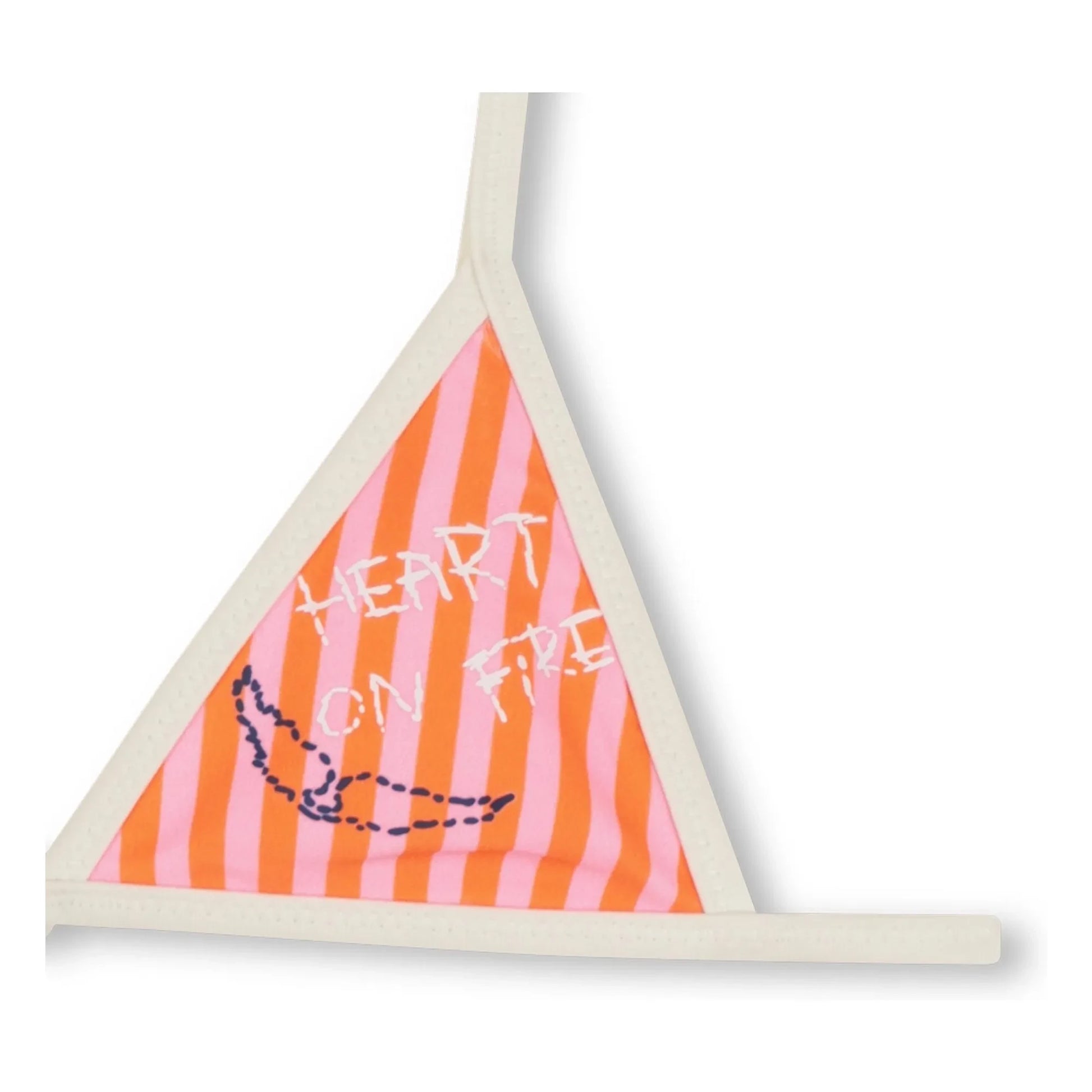 Zadig & Voltaire - Tag Stripe Swimsuit | Pink