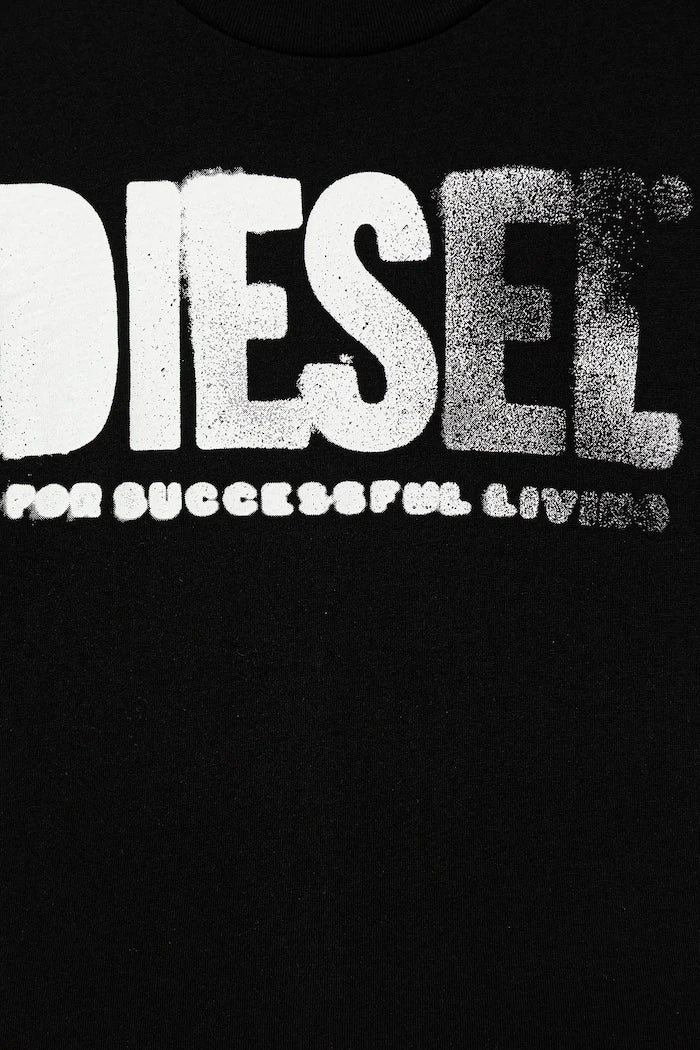 Diesel THIDE OVER T-SHIRT Çocuk Pamuk Tişört