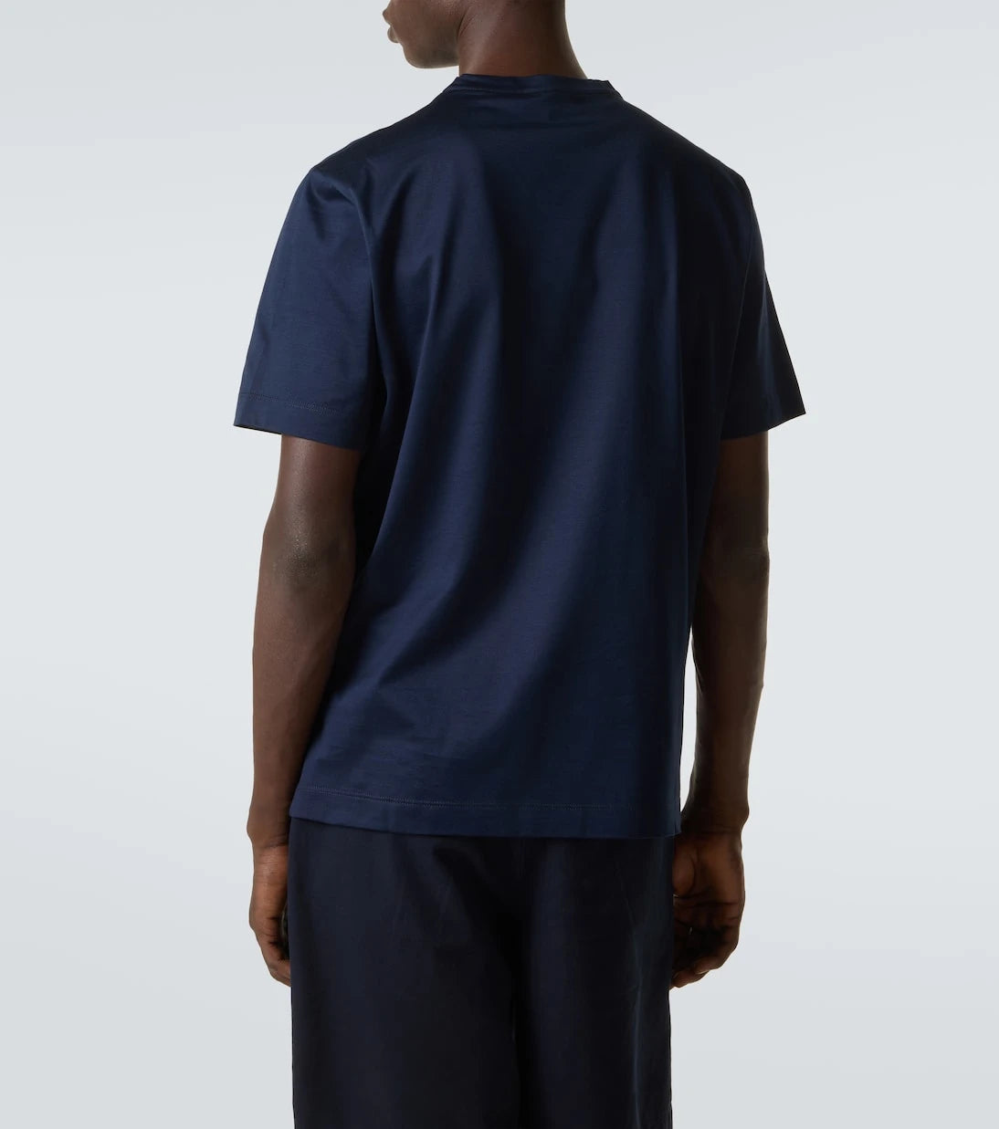 Canali - تي شيرت قطني Lisle