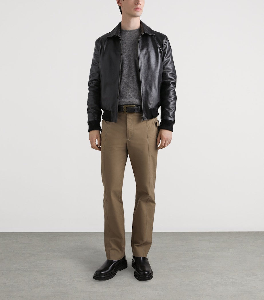 Multi Leather Jacket