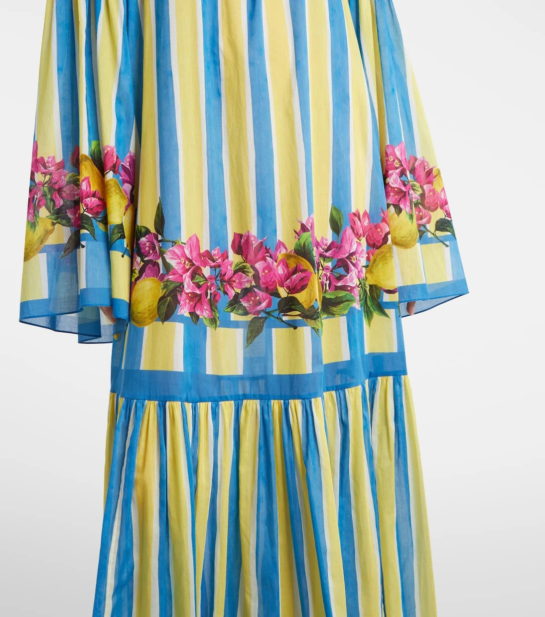 Dolce&Gabbana - Çizgili pamuklu kaftan
