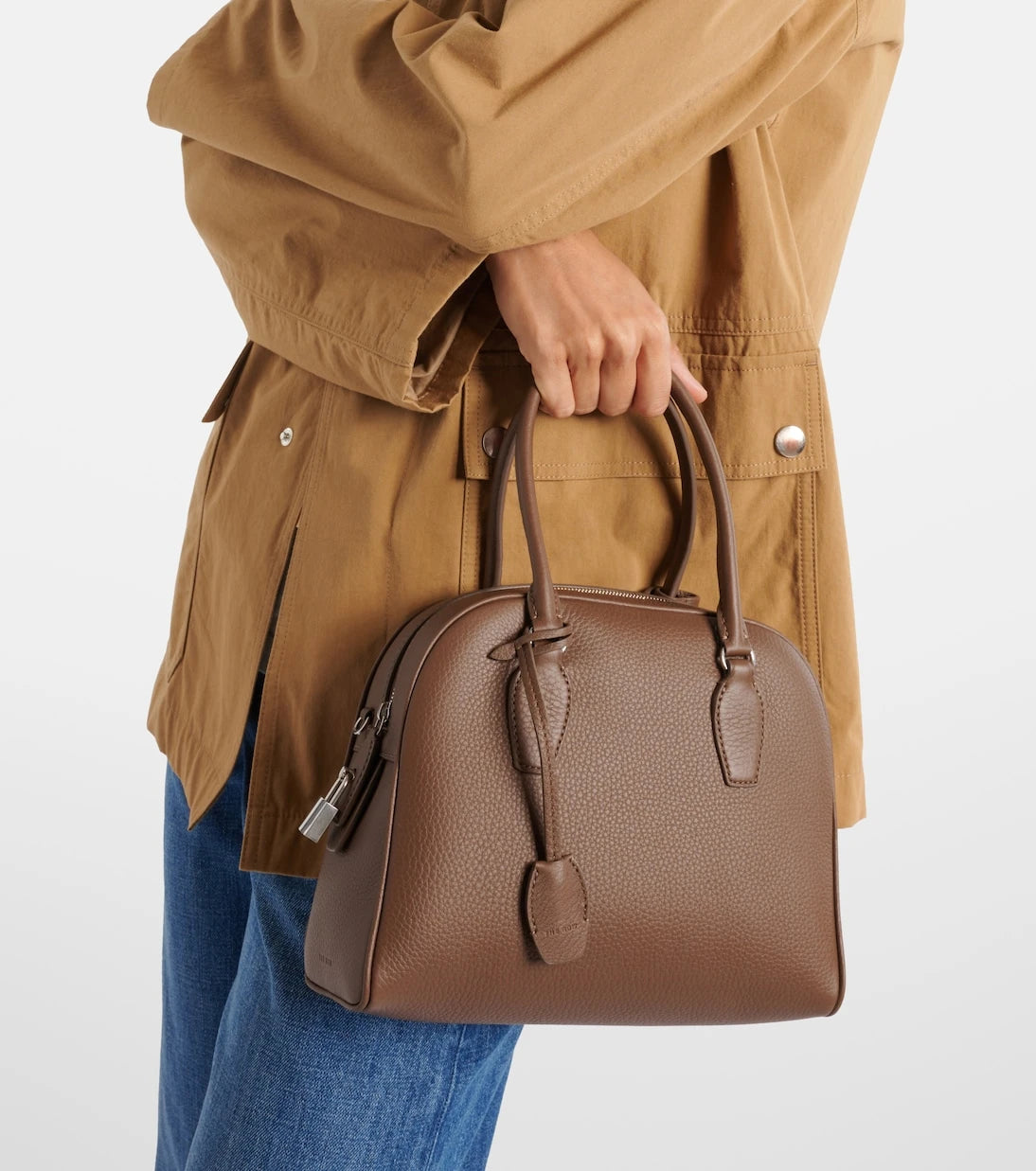 The Row - India 10 Small leather tote bag