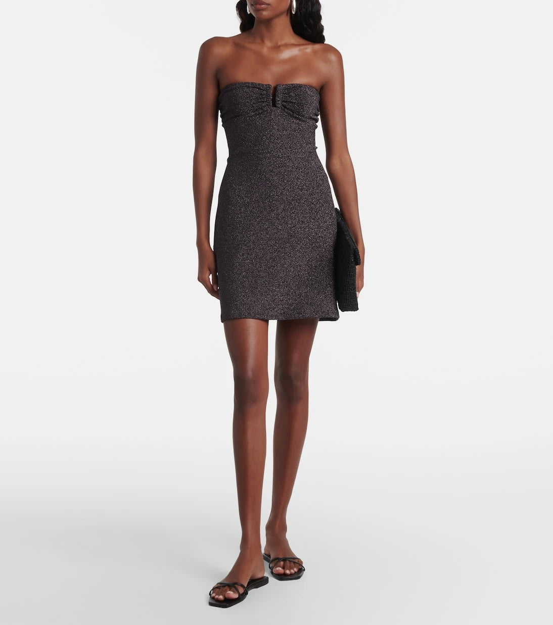 Eres - Bronzage Lurex® minidress