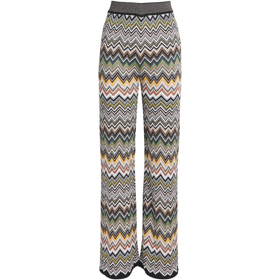 Missoni Multi Zigzag Flared Trousers