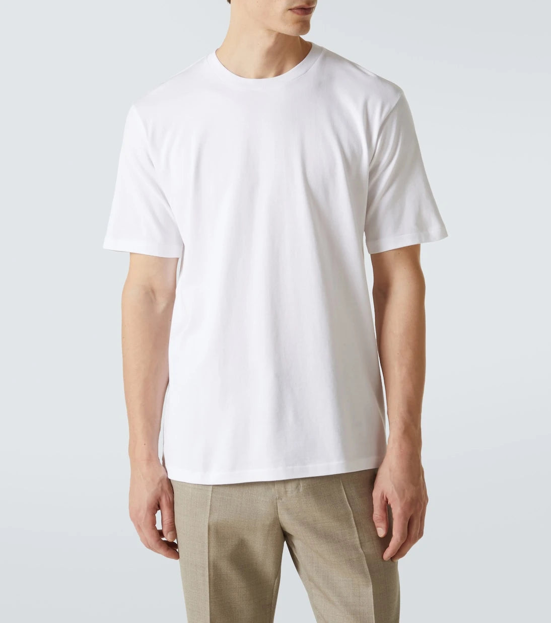 Auralee - Cotton jersey T-shirt