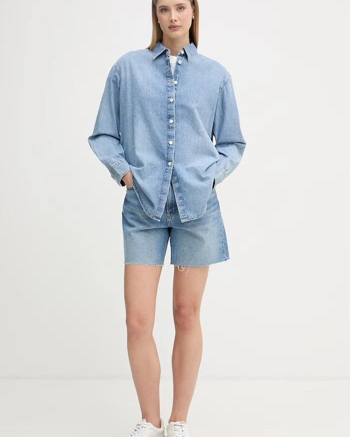 Calvin Klein Jeans kadın denim gömlek