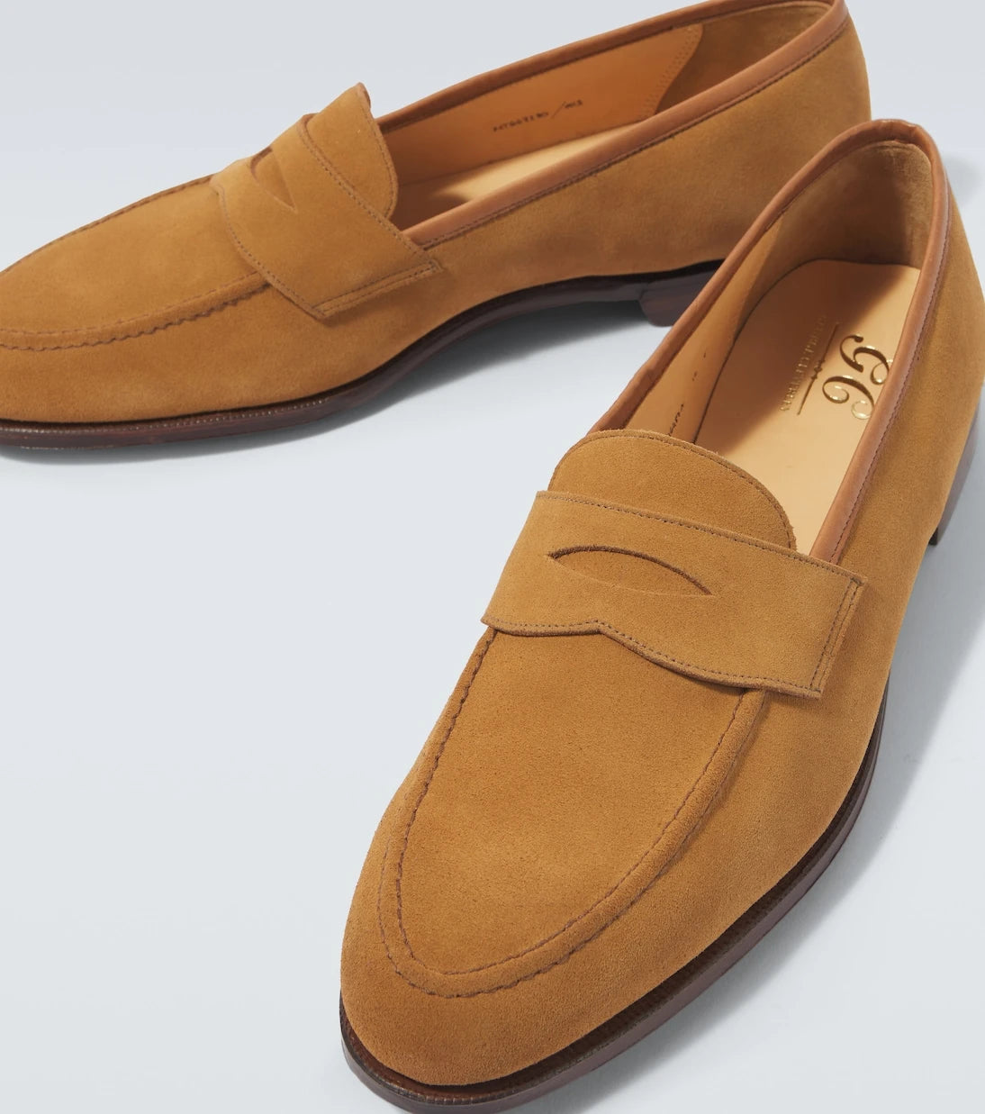 George Cleverley - Bradley II suede loafers