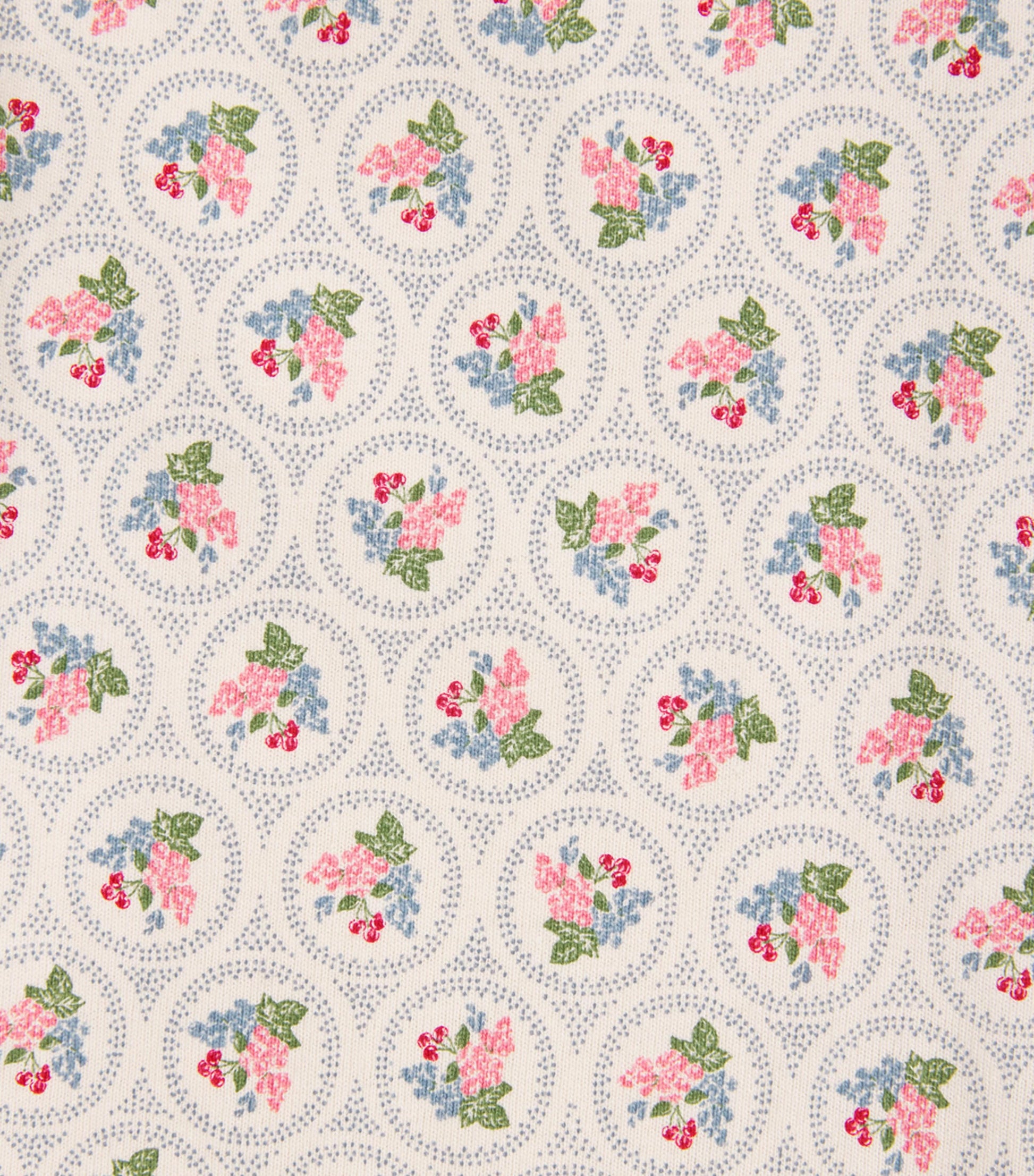 Cotton Floral Trousers (12 Months-4 Years)