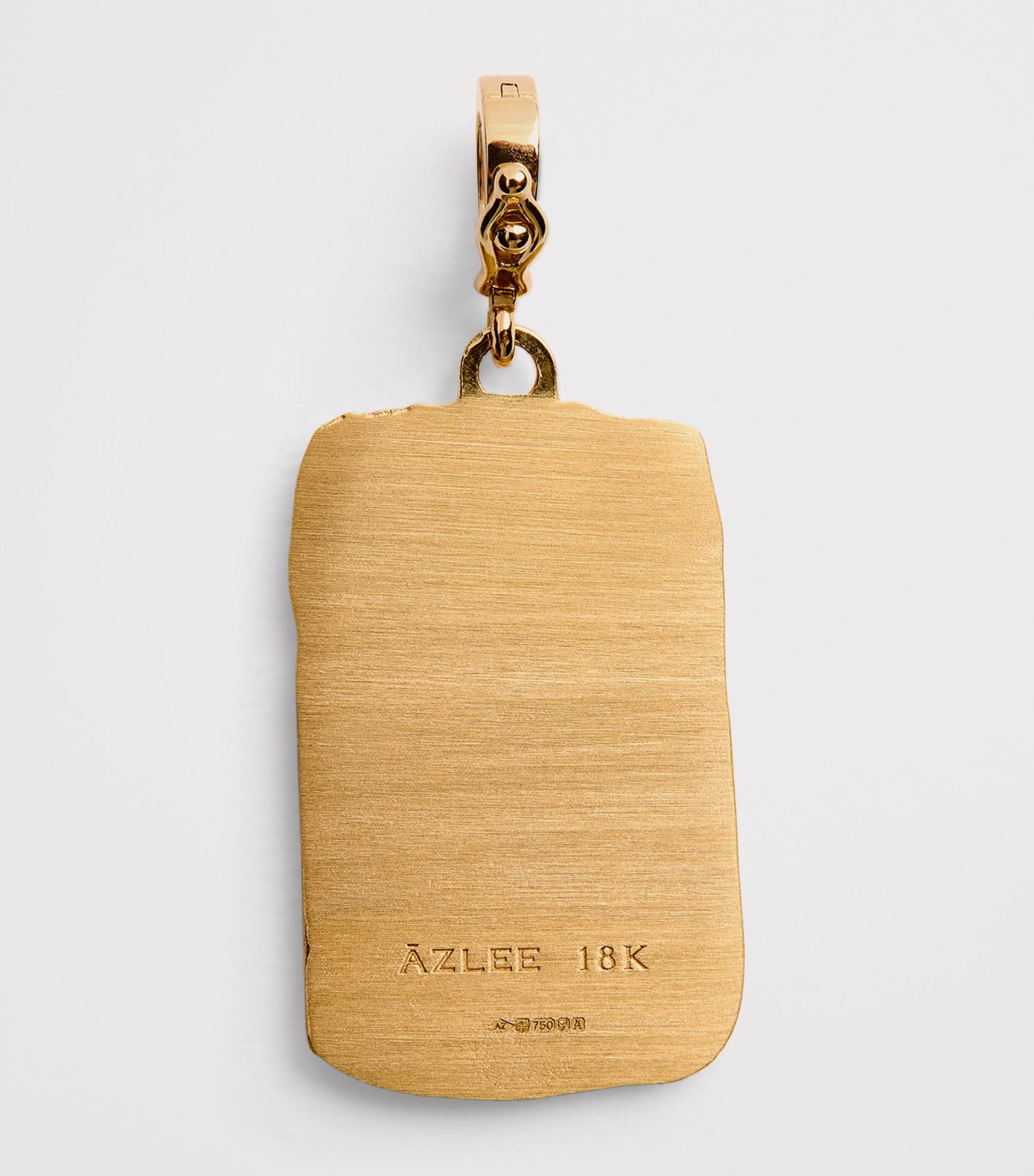 Yellow Gold and Diamond New Beginnings Moon Phases Charm