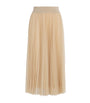 Fabiana Filippi Pink Tulle Maxi Skirt