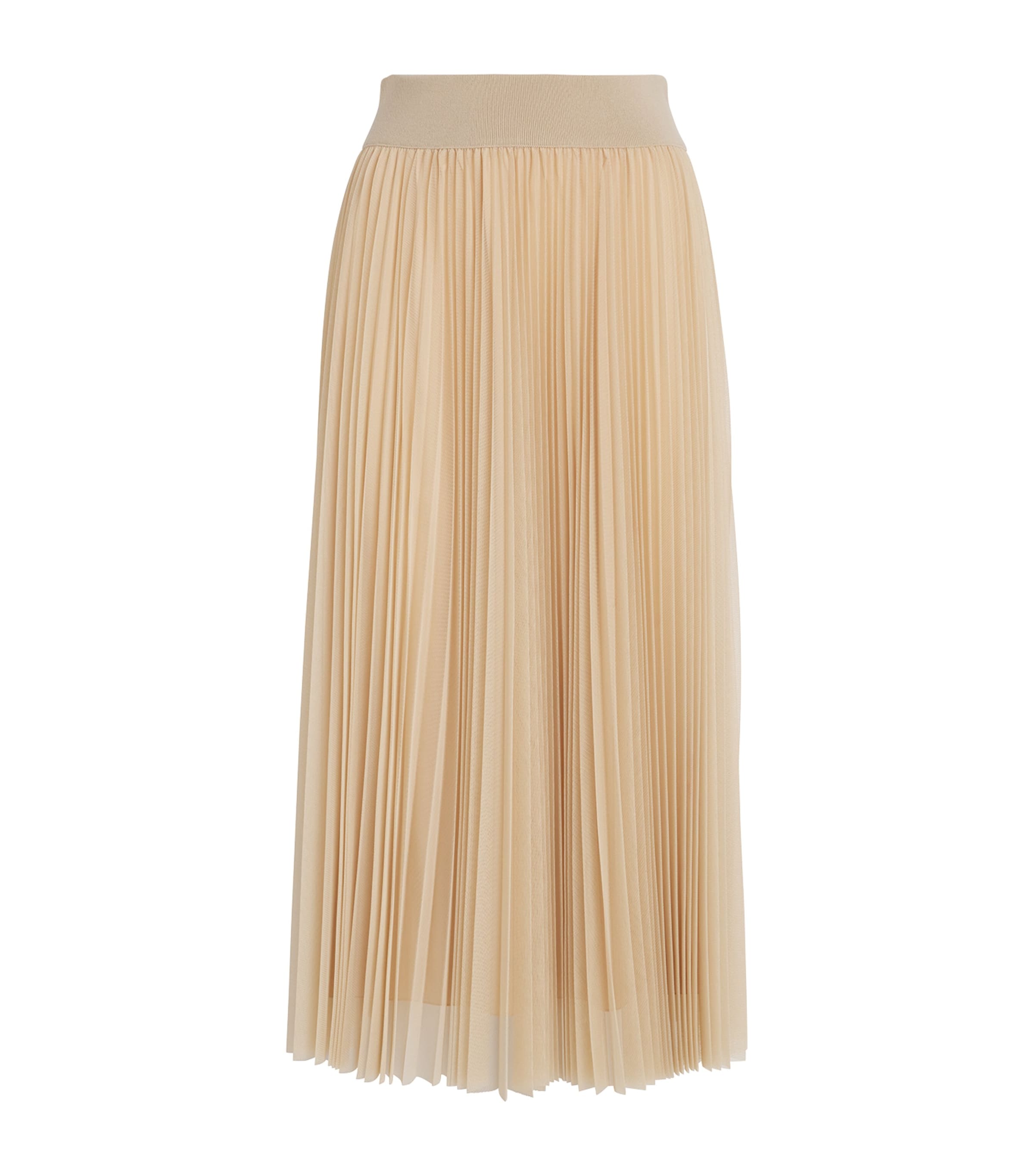 Fabiana Filippi Pink Tulle Maxi Skirt