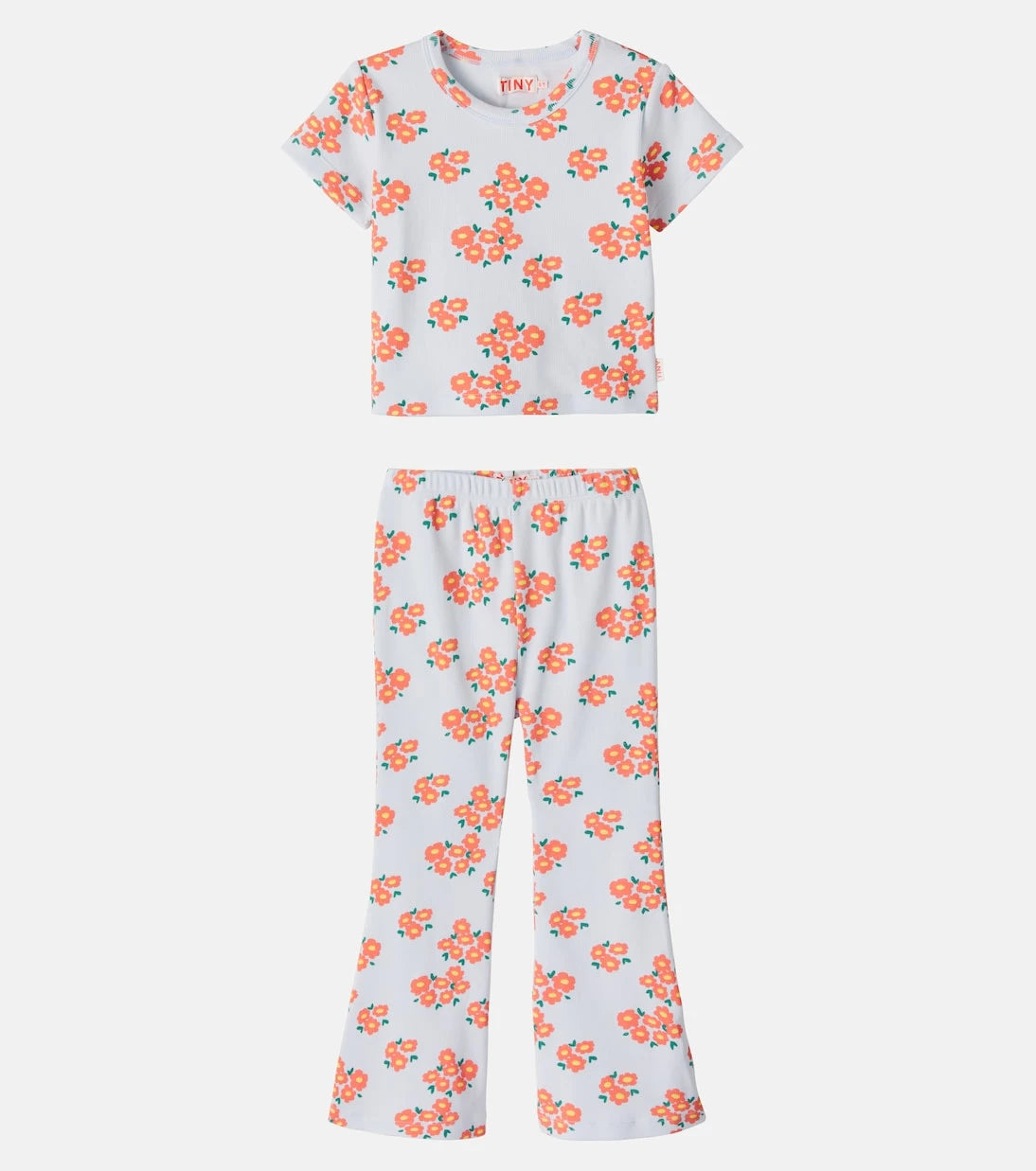 Tinycottons - Floral cotton top and pants set