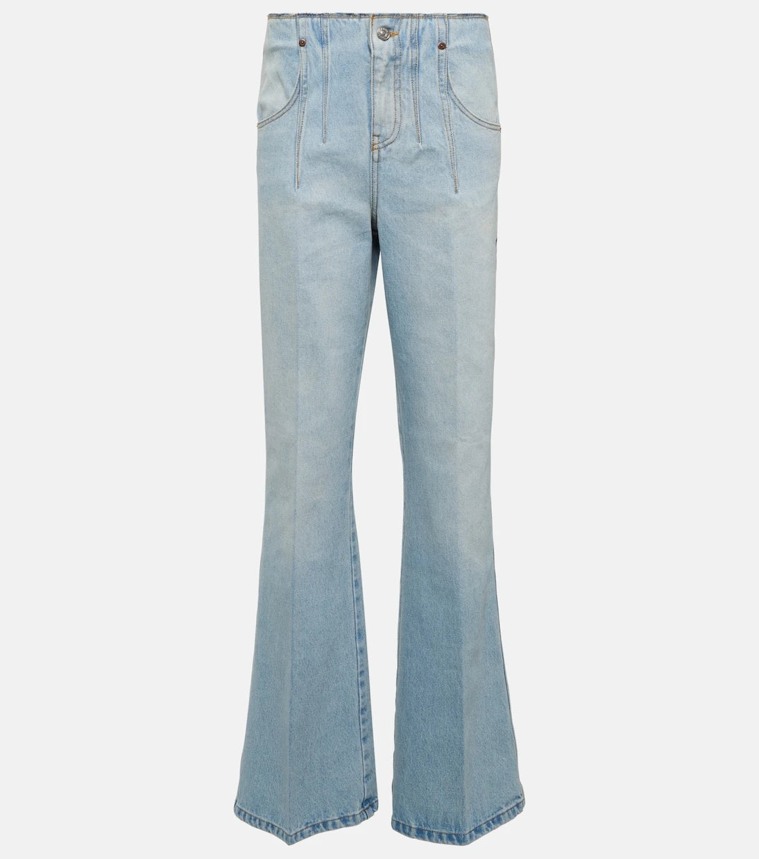Victoria Beckham - Bleached denim jeans