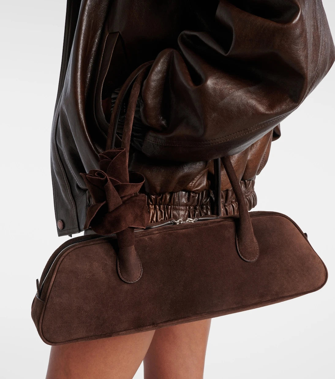 Magda Butrym - Brigitte suede shoulder bag