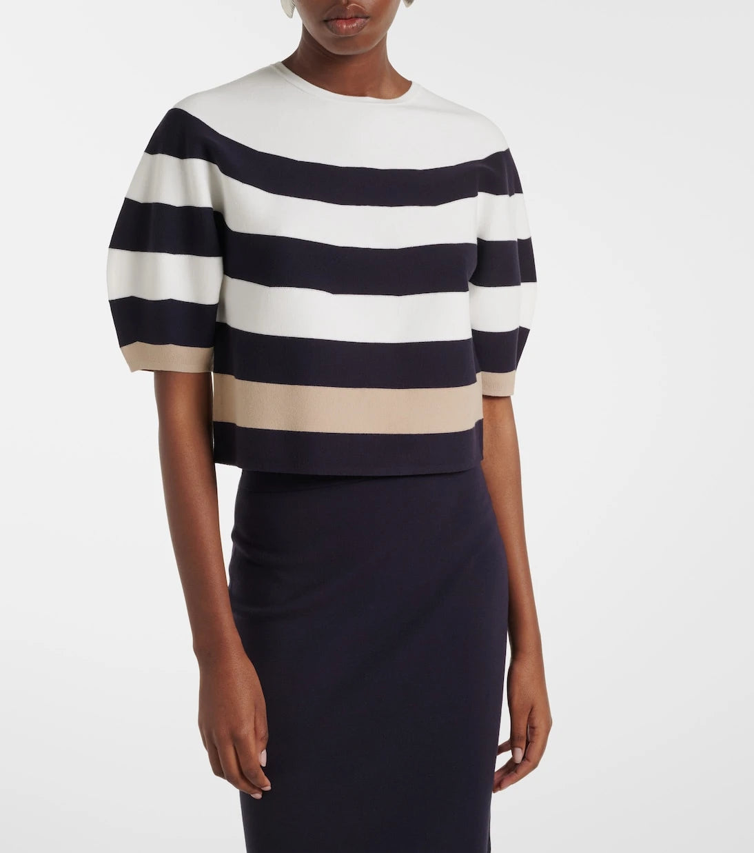 Max Mara - Striped knitted sweater