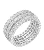 Cartier White Gold and Diamond Broderie de Cartier Ring
