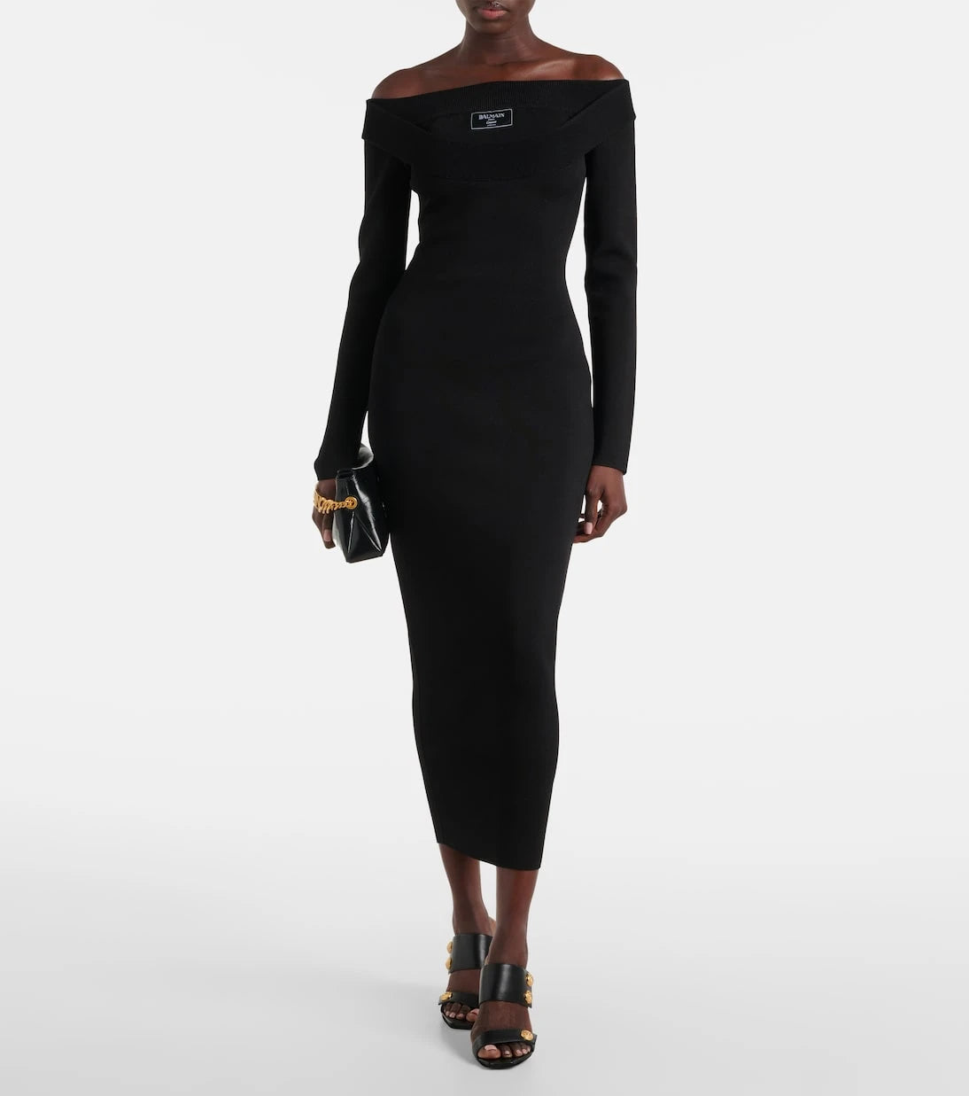 Balmain - Knitted maxi dress